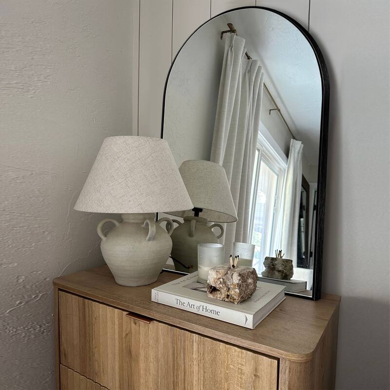 Modern Arch Bathroom Wall Mounted Vanity Mirror