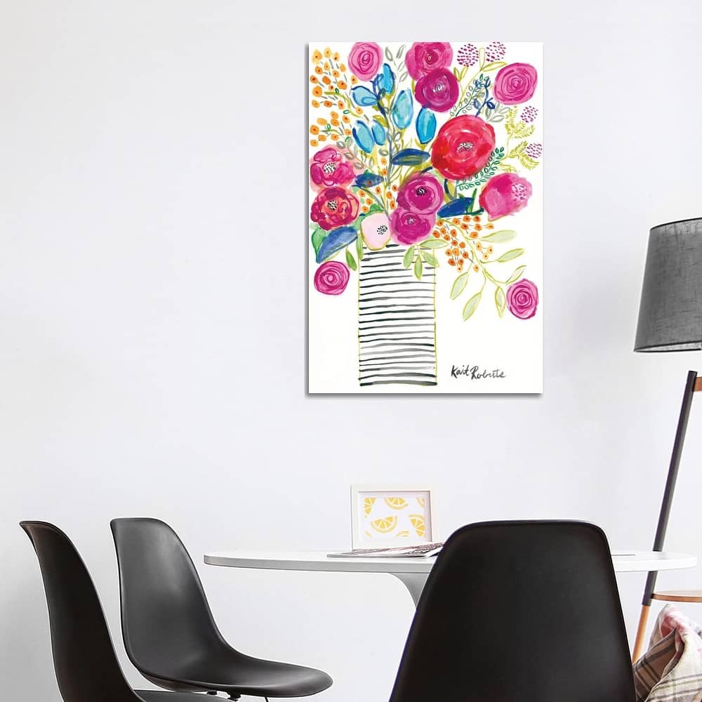 iCanvas "Blissful Blooms" by Kait Roberts Canvas Print