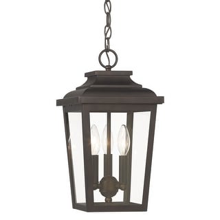 The Great Outdoors 72174-C Irvington Manor 3 Light 9" Wide Outdoor