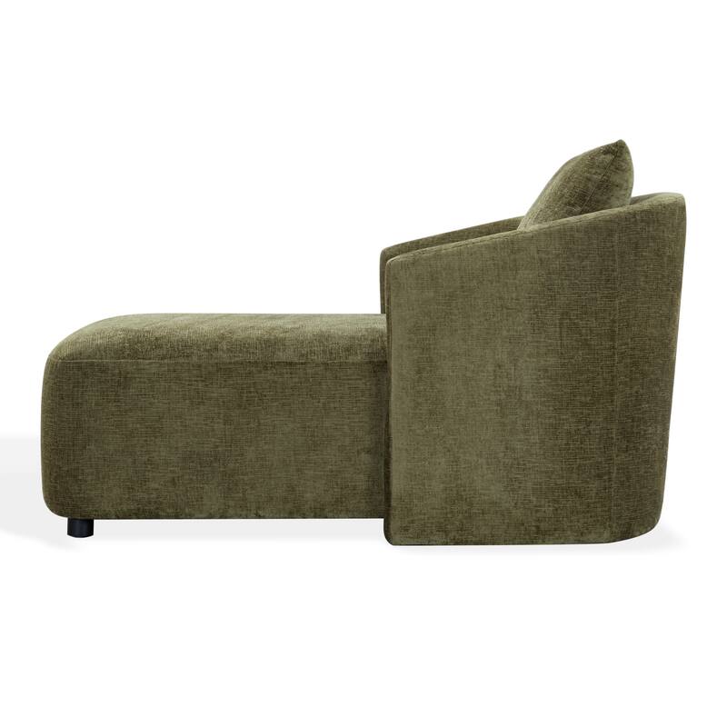 SAFAVIEH Couture Gwendelyn Chaise Lounge - 59"W x 39"D x 30"H