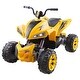 preview thumbnail 14 of 25, High-Performance 24V 4-Wheeler Ride-On Car for Kids with Full Suspension, Bright Lights, and Music, Safe and Powerful ATV Yellow