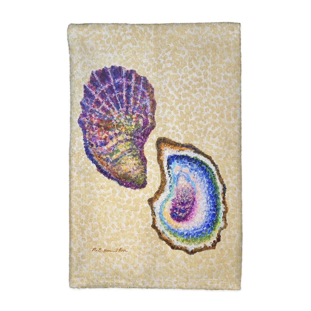 Two Oysters Kitchen Towel - 16x25