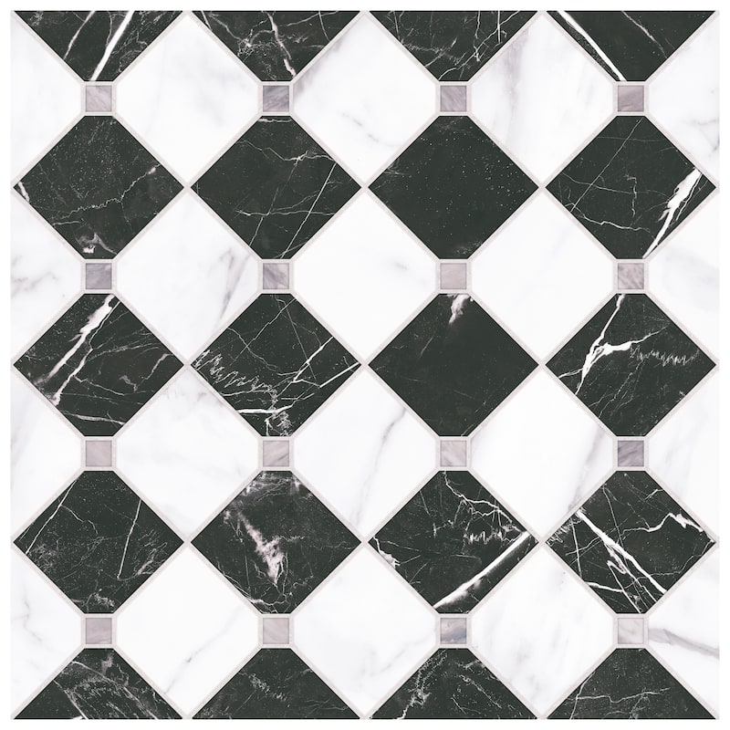 Merola Tile Tuscany Firenze 17-3/8" x 17-3/8" Porcelain Floor and Wall Tile