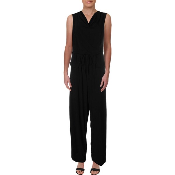 Emma & michele black jumpsuit Clearance