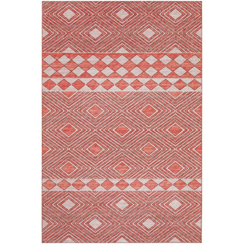 Indoor/ Outdoor Addison Yuma Geometric Southwest Washable Rug