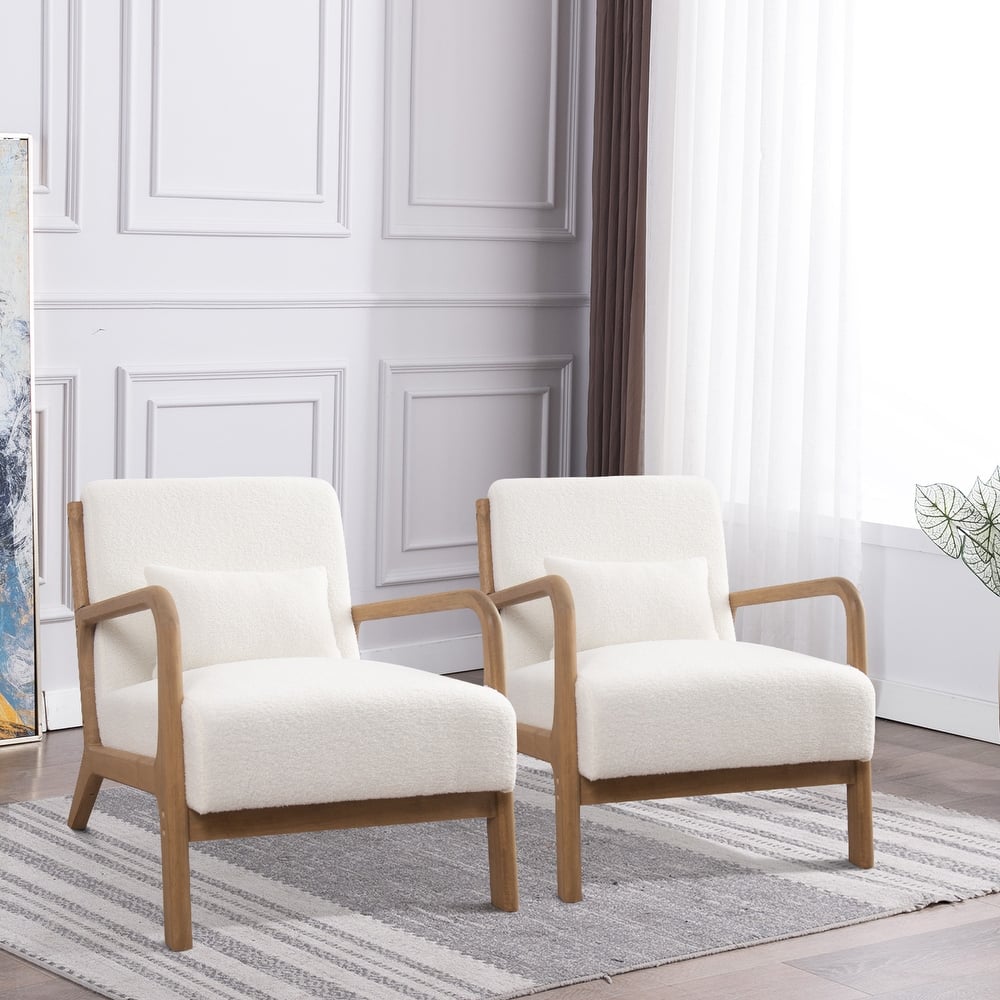 Aston Modern Solid wood Accent Chair for Living Room