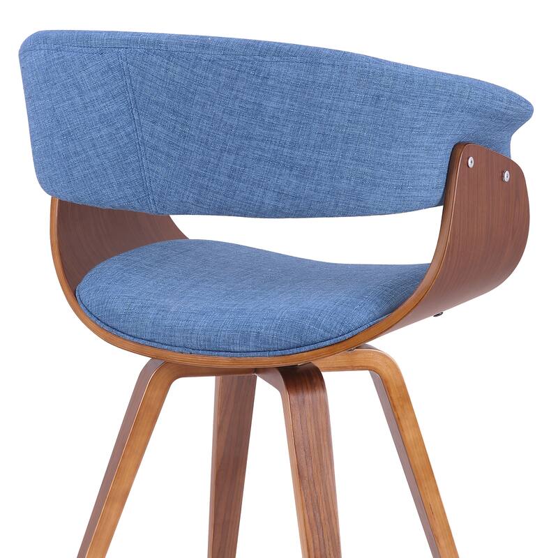 Carson Carrington Vamdrup Mid-Century Dining Chair with Bentwood Legs