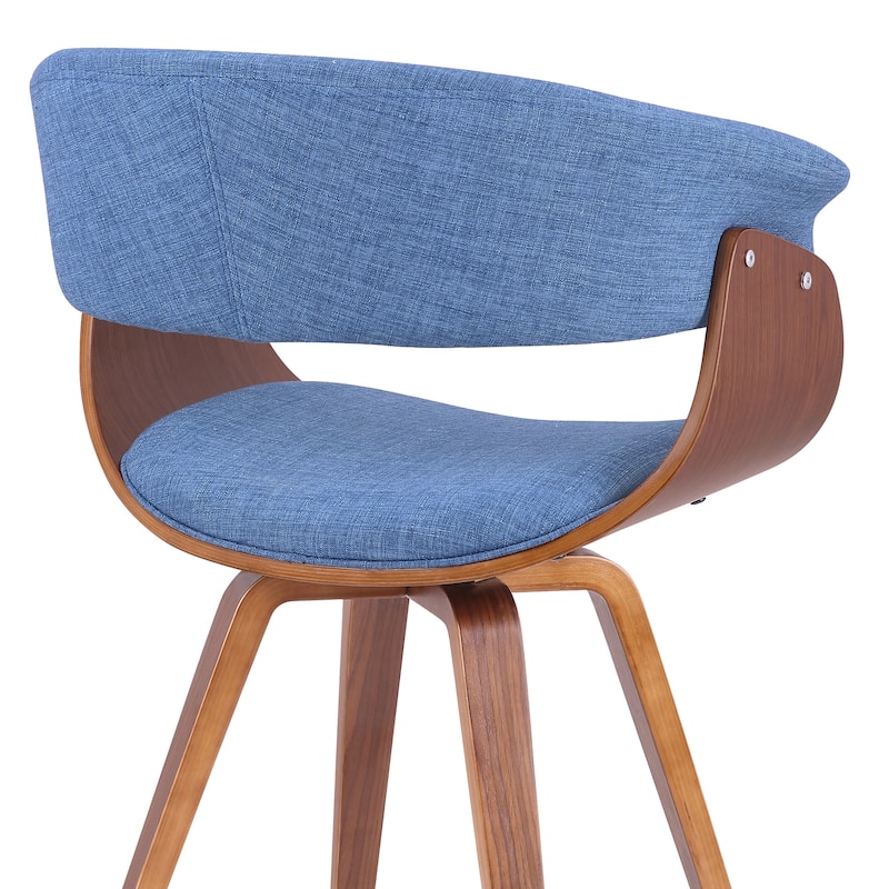 Carson Carrington Vamdrup Mid-Century Dining Chair with Bentwood Legs