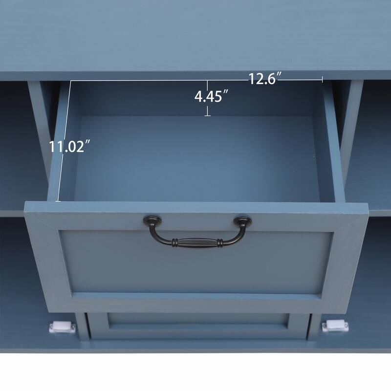 Accent Storage Cabinet with 2 Doors and 3 Drawers