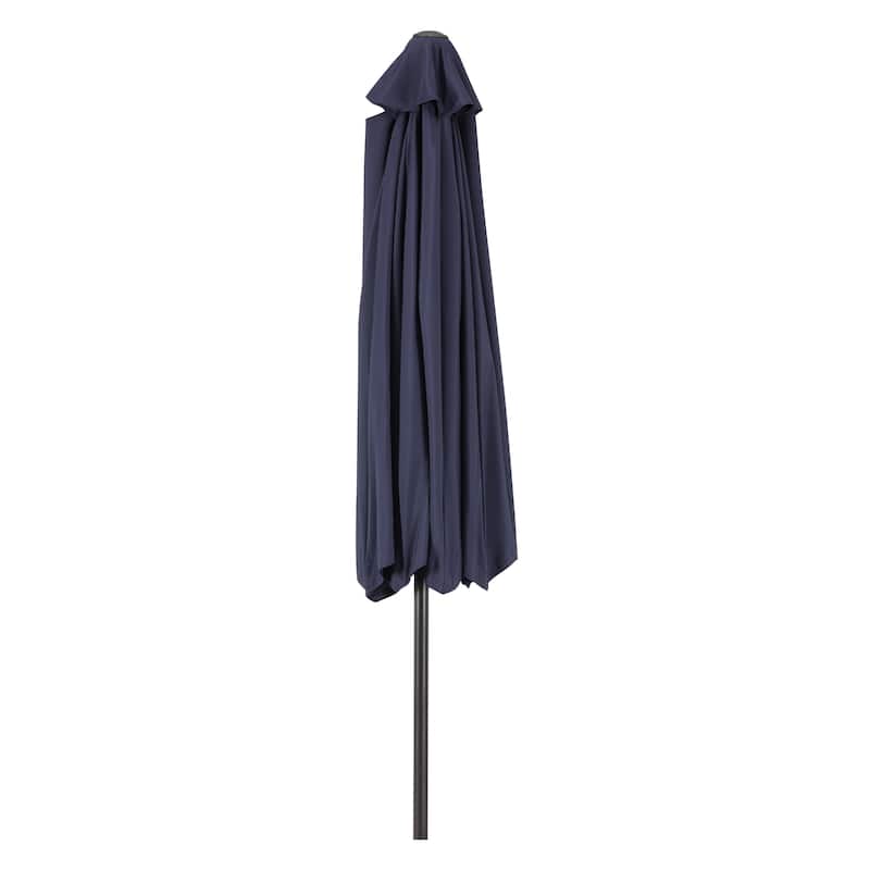 Holme 9-foot Steel Market Patio Umbrella with Tilt-and-Crank