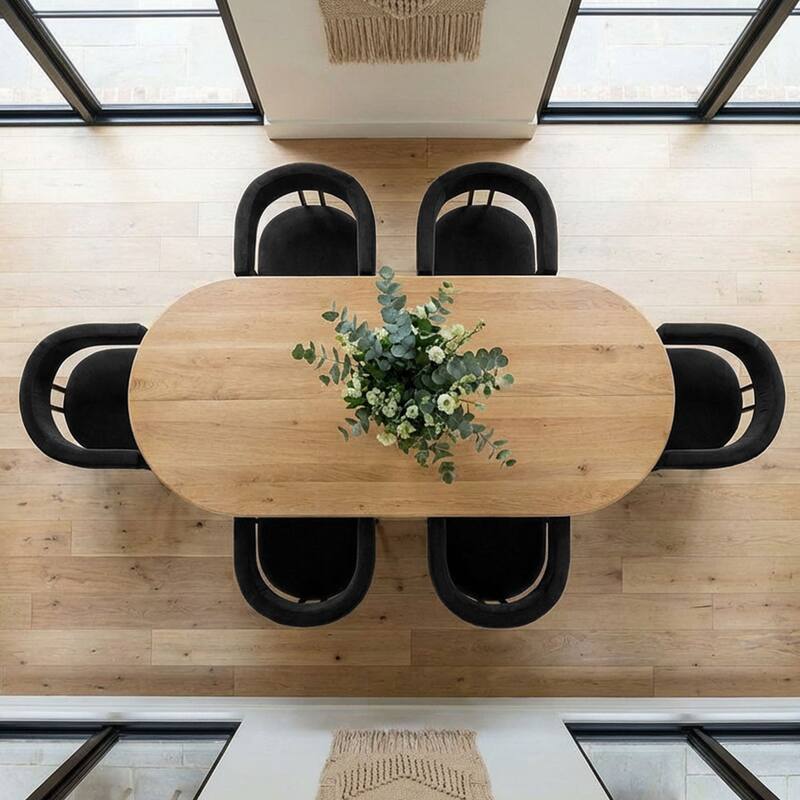 Modern Velvet Upholstered Dining Armchairs with Black Metal Legs (Set of 2/4/6)