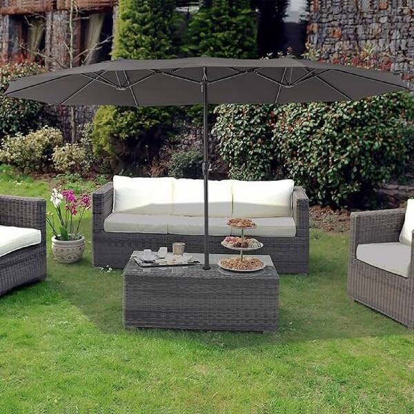 costco patio umbrella table Outdoor Sofa Patio Table Set With Umbrella Costco Costco Patio Dining Sets  Reviews For Hanover Lavallette