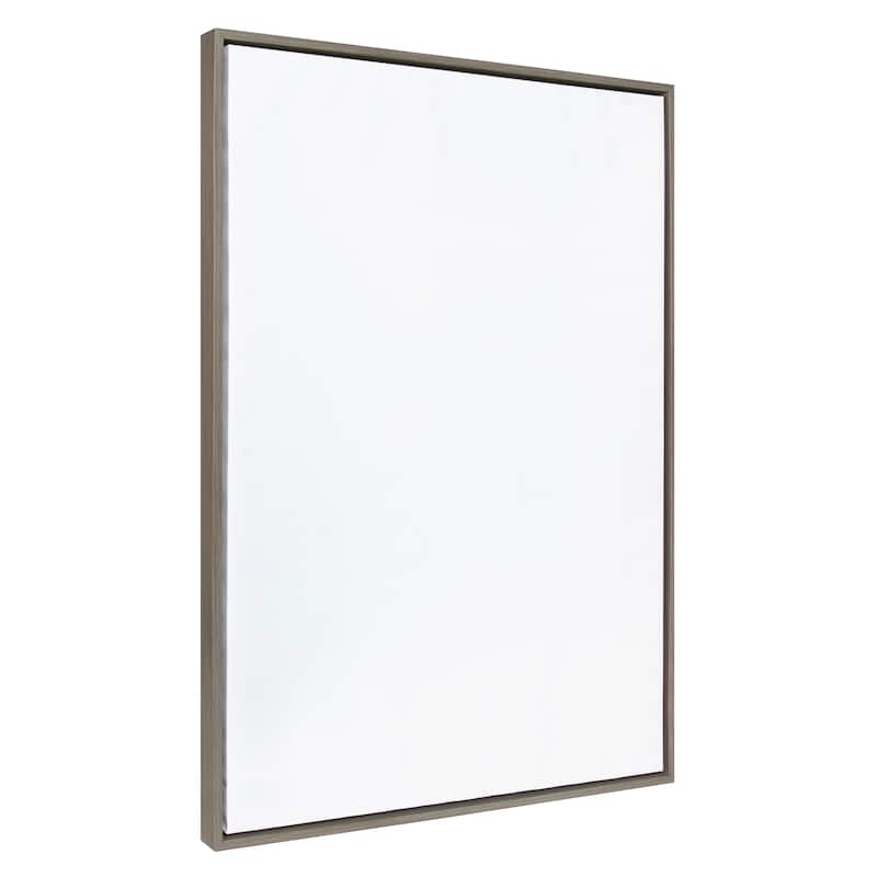 Kate and Laurel Sylvie Blank Framed Canvas