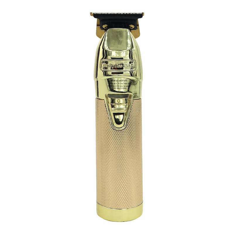 BaByliss Pro GOLDFX+ All-Metal Lithium Outlining Trimmer Gold #FX787NG - Gold