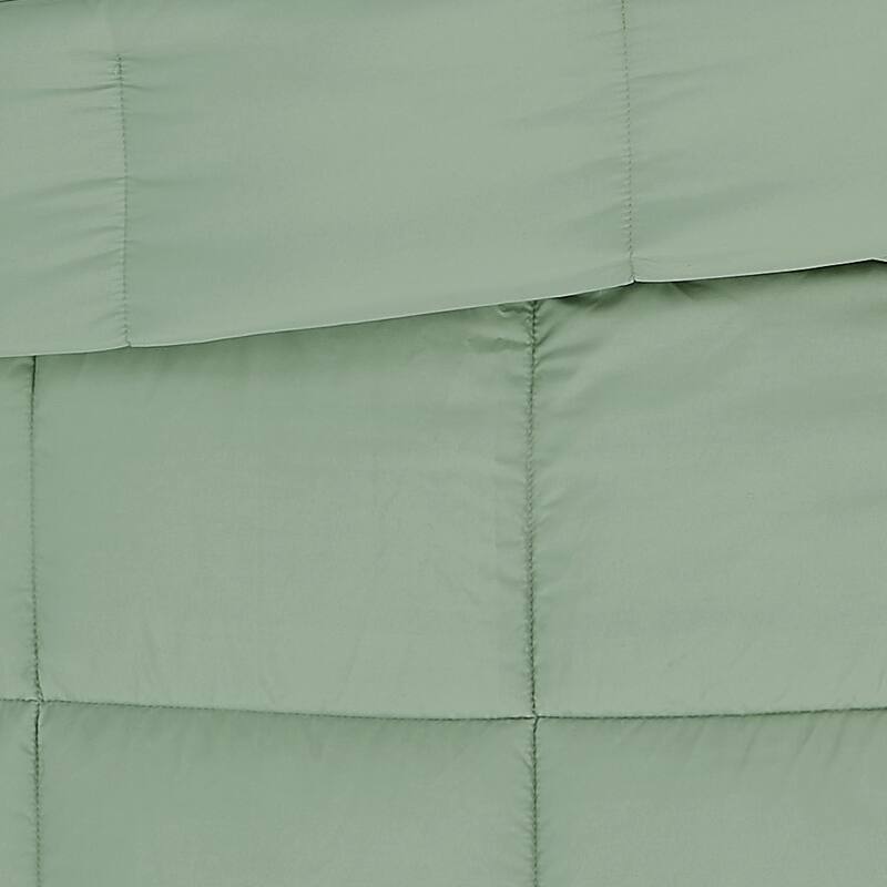 London Fog Garment Wash Solid 3 Piece Comforter Set