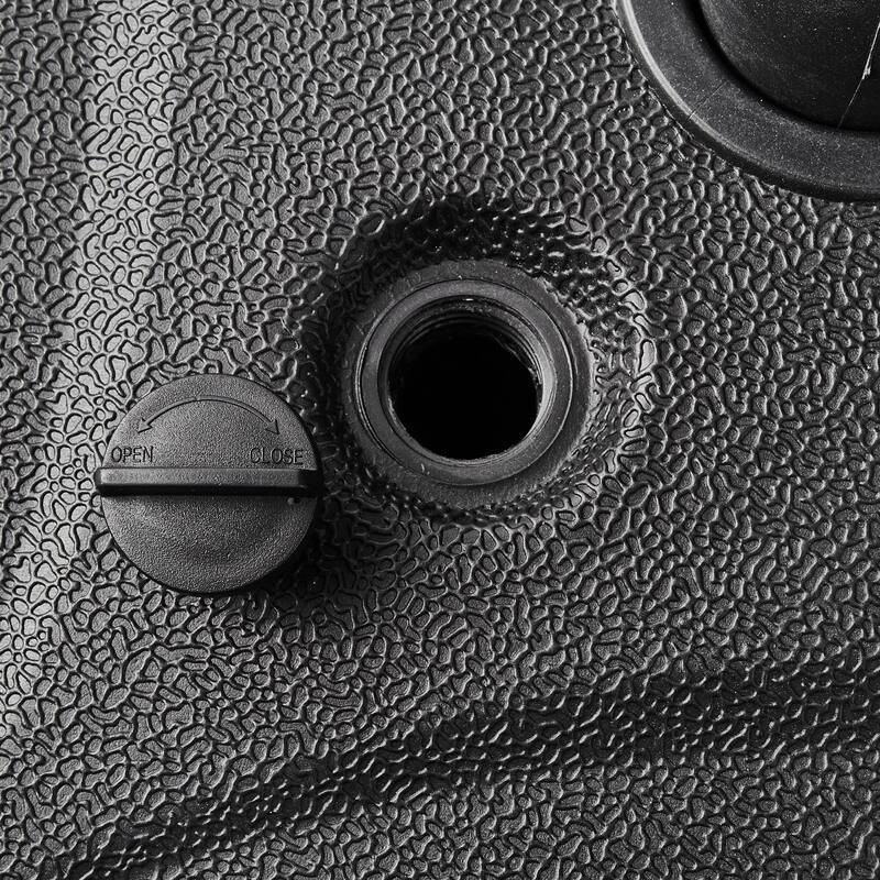 Javlergo 3-in-1 Heavy Duty Umbrella Base Stackable Sand & Water Fillable Patio Weights Portable HDPE Stand for Outdoor Umbrellas