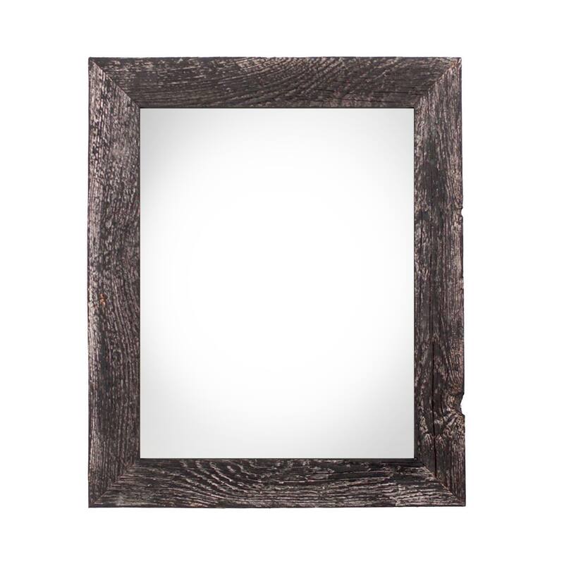 HomeRoots 8" x 10" Black Solid Wood Tabletop Picture Frame