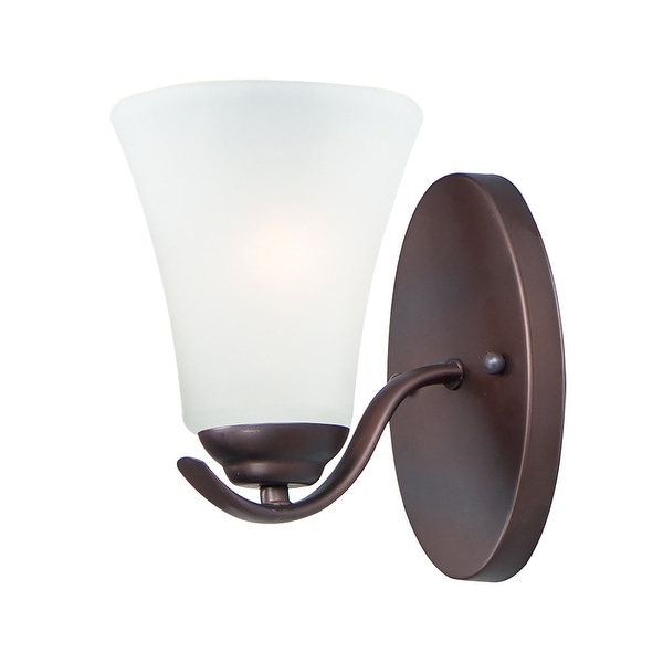Vital 1-Light 5.5" Wide Oil Rubbed Bronze Vanity Light. Opens flyout.