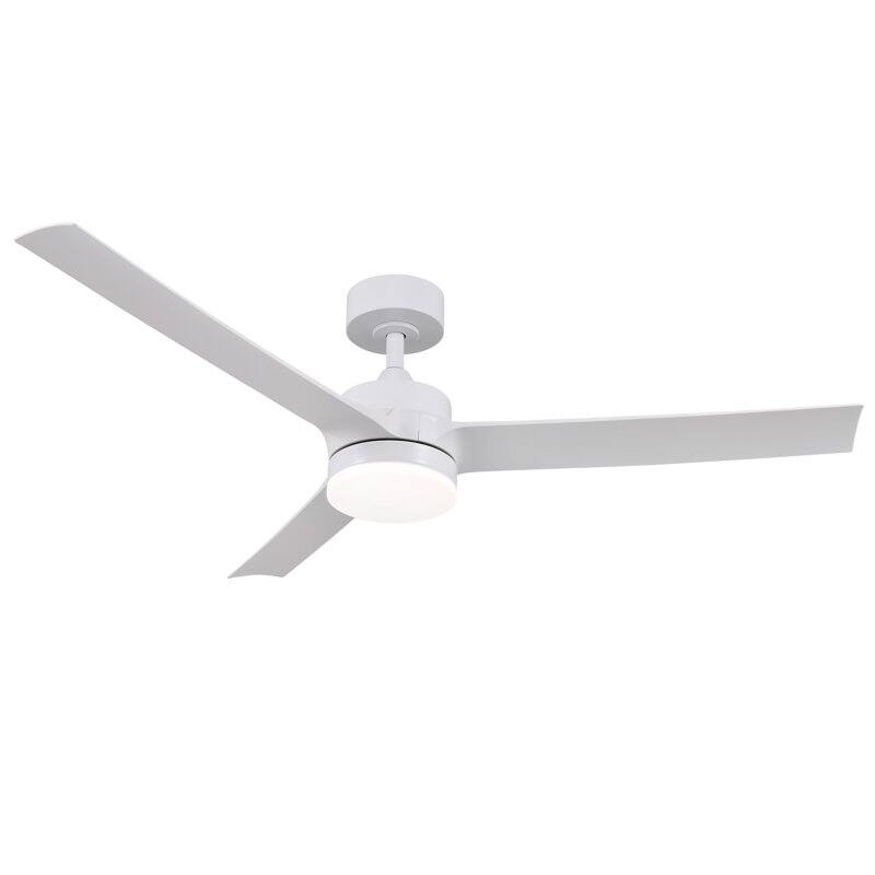 CO-Z 52" 3-Blade Reversible DC Ceiling Fan with LED Light and Remote Control