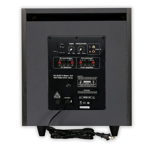 acoustic audio 10 inch subwoofer