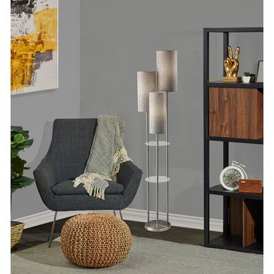 Trio Shelf Floor Lamp