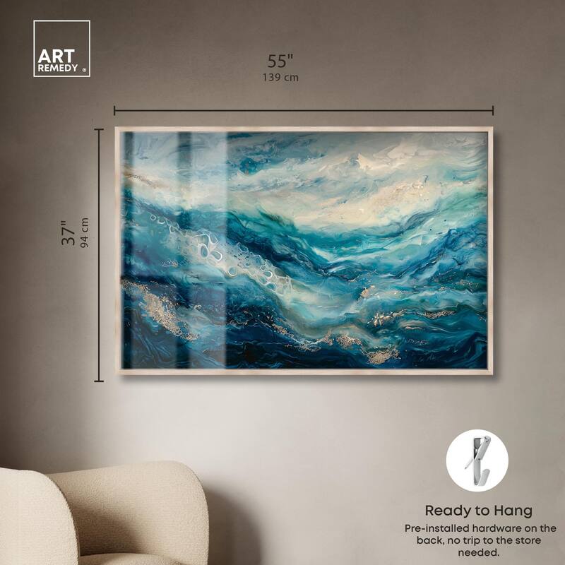 Jeweled Waters Shadowbox by Art Remedy
