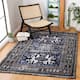 SAFAVIEH Vintage Hamadan Gody Oriental Distressed Rug - 8' x 10' - Grey/Blue