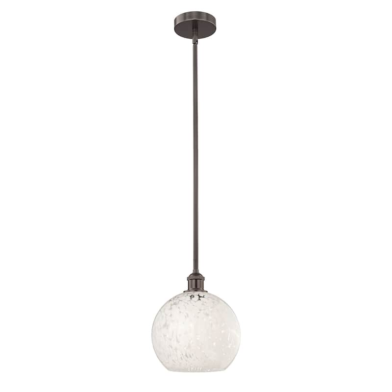 Innovations Lighting 616-1S 11 10 White Mouchette Pendant White