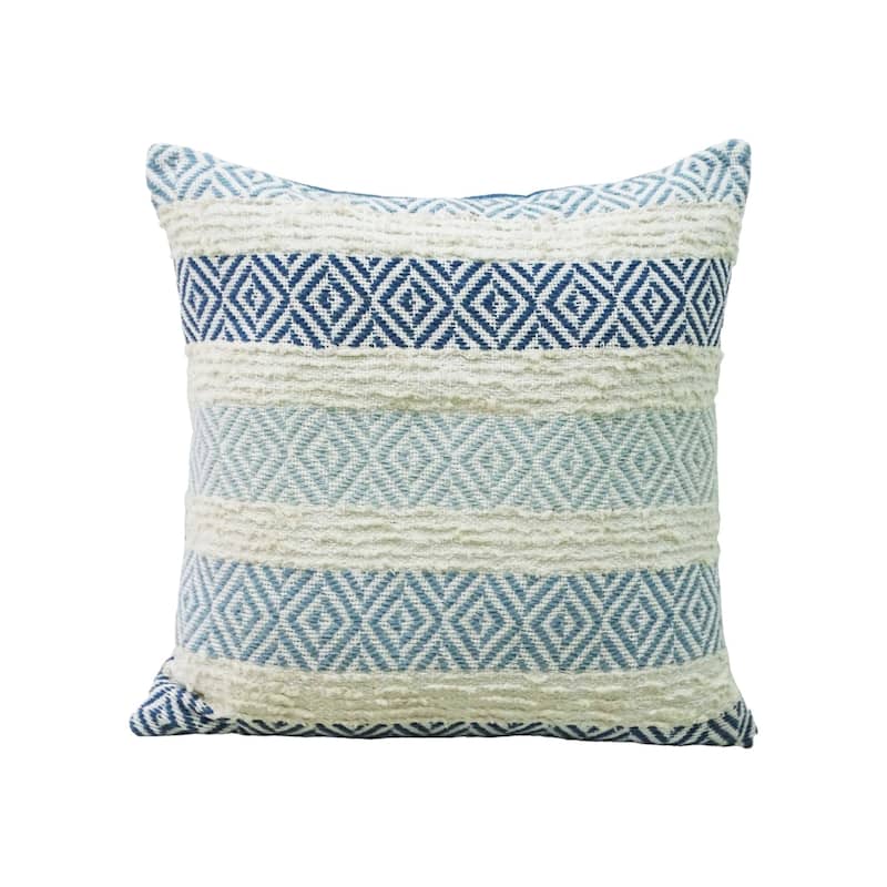 Linden Street Handwoven Dobby Weave Stripe Decorative pillow 20X20 ...