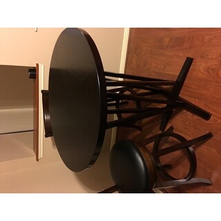 Strick & Bolton Peyton Espresso Bar Table