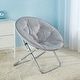 preview thumbnail 7 of 29, Urban Lifestyle Saucer Chair Silver