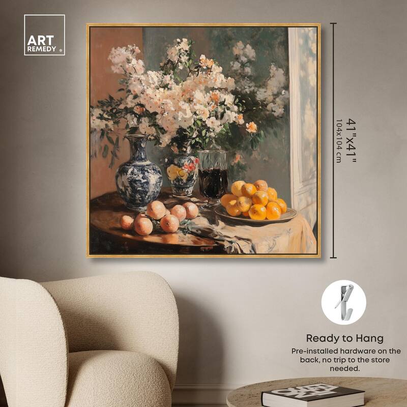Afternoon Still Life Canvas by Art Remedy