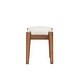 preview thumbnail 7 of 15, 39" Wood Bohemian Vanity Set with USB Ports, 4 Drawers and Rattan Accents and Cushioned Stool