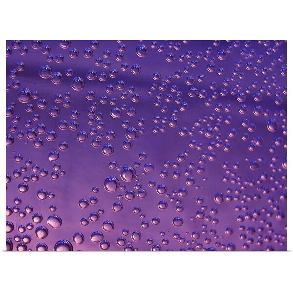 "Water drops" Poster Print