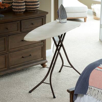 Household Essentials Ironing Board Cover and Pad, Scorch and Stain Resistant, Natural