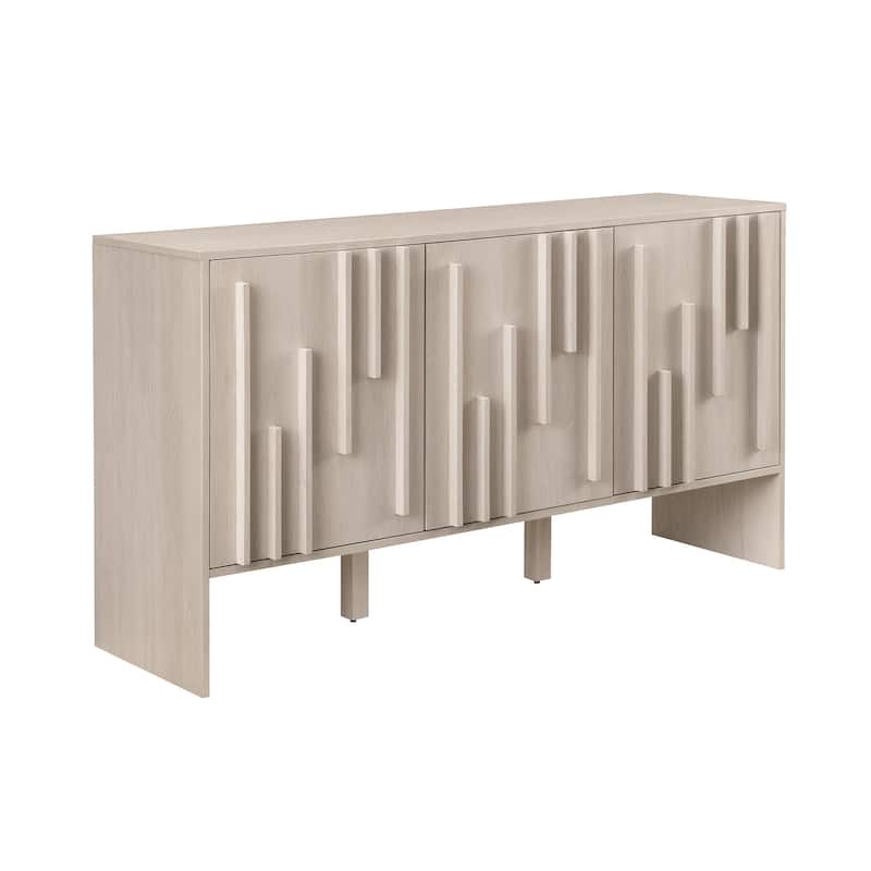 Middlebrook Designs Scandi Detailed-Door Buffet