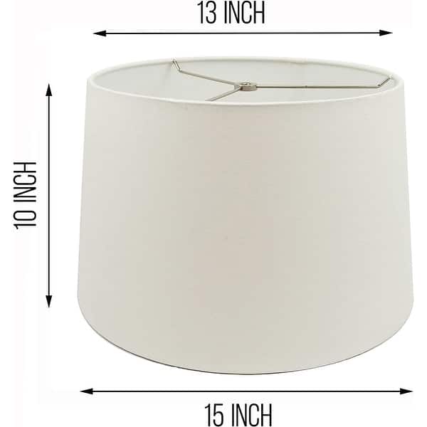 dimension image slide 4 of 7, Mestar Hardback Drum Lampshade (Spider)