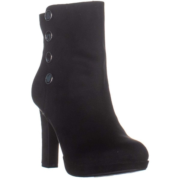 impo black suede boots