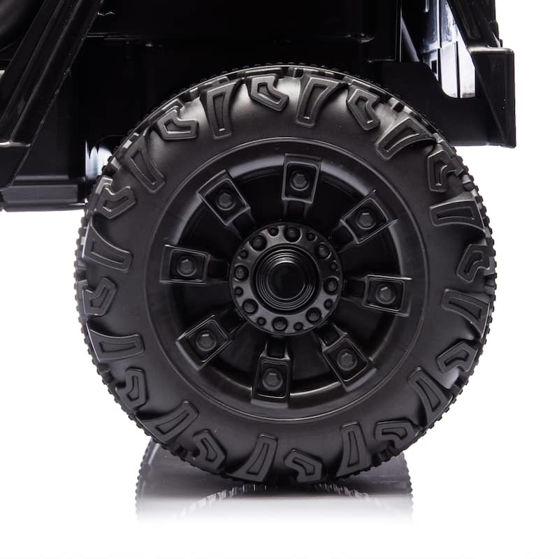 12V Ride-On Car for Kids with Remote Control, Four-Wheel Suspension, Music, Bluetooth, and MP3 for Ages 2-4