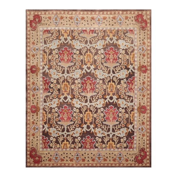 8' x 10' Handmade 100% Wool Traditional Oriental Area rug 8x10 