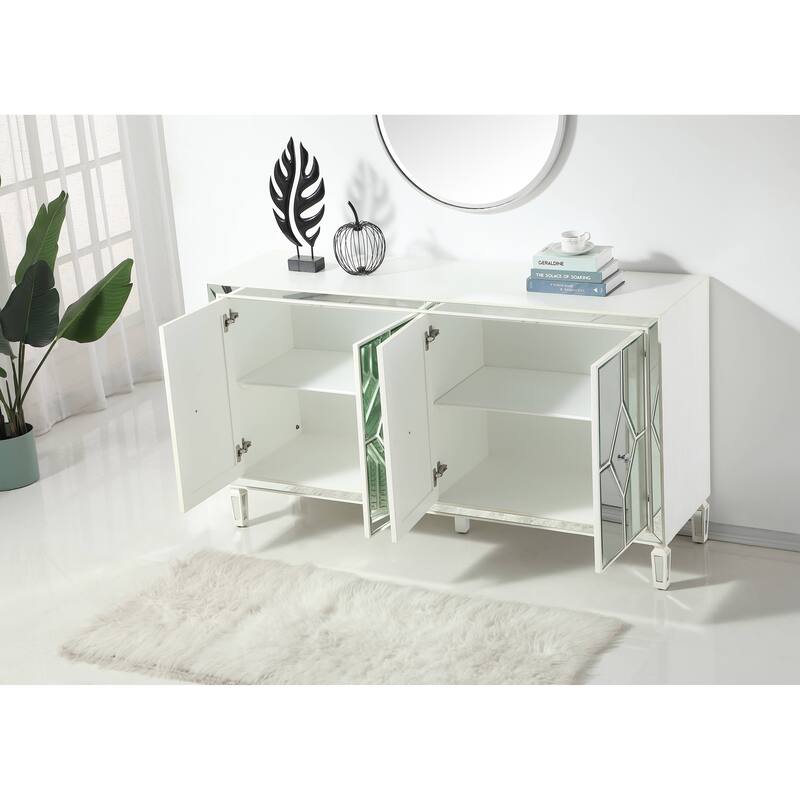 6 Drawer 64" Double Dresser