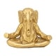 preview thumbnail 3 of 7, Sagebrook Home Serene Elephant Figurine - 8" x 4" x 6"