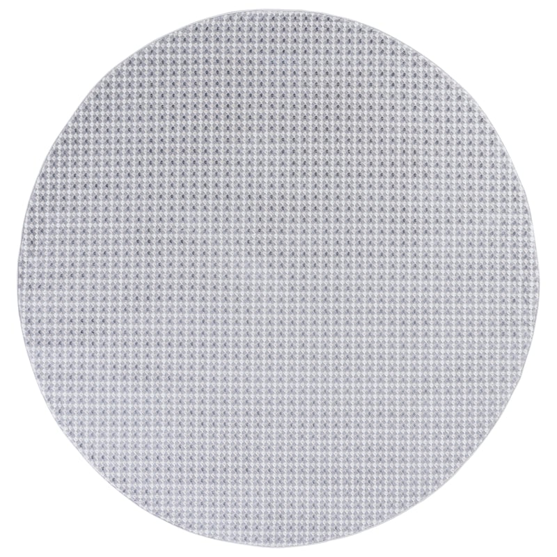 SAFAVIEH Slate Siegberta Rug - Grey/Ivory - 6'7" Round