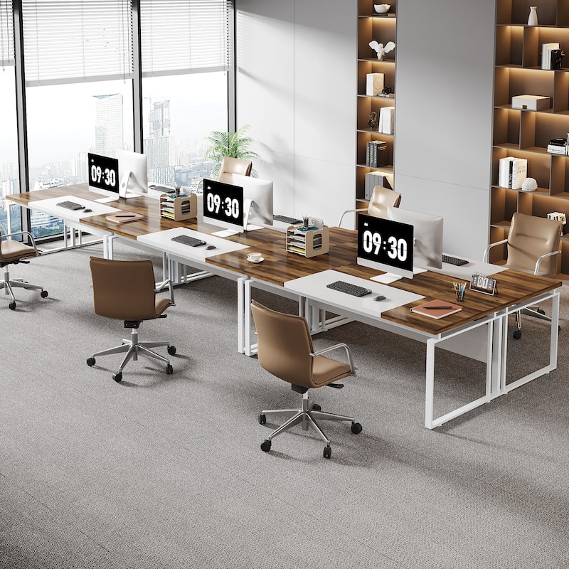 63 Inch Computer Desk Home Office Desk for Workstation (Only Table)