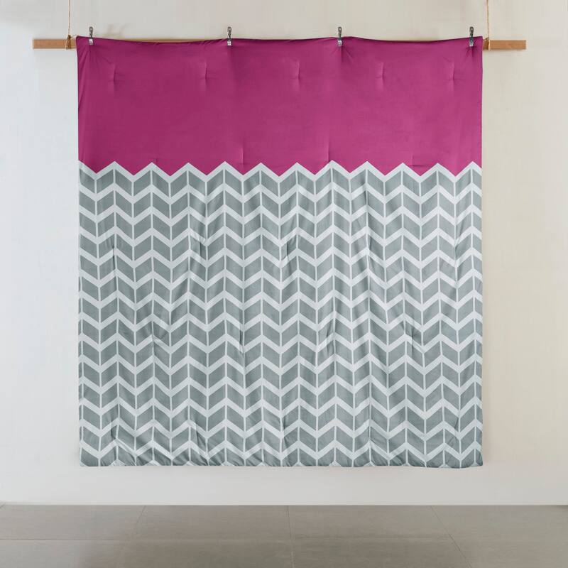 Elle Chevron 5-piece Comforter Set by Intelligent Design