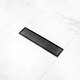 Stainless Steel Linear Shower Drain Matte Black - Bed Bath & Beyond ...
