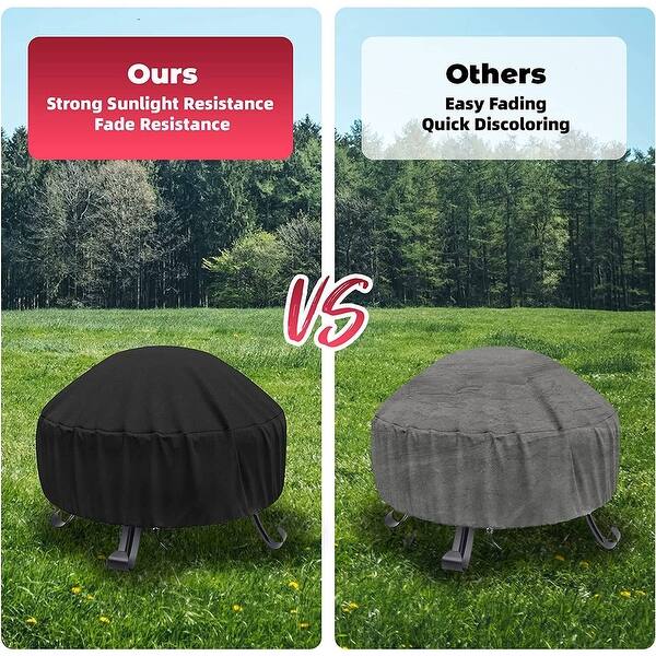Buy Kasla Fire Pit Cover 36 Inch Round Waterproof Firepit Covers For