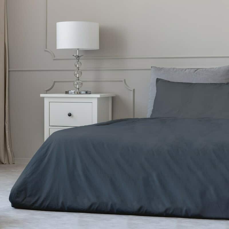 Bamboo Feel 1800 Count 3-piece Soft Duvet Cover Set