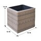 preview thumbnail 7 of 5, Koolscapes Wicker-Look Water Feature Mini Pond and Fountain, Brown, 200 GPH Self-Contained Pond Kit