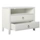 The Novogratz Her Majesty 2 Drawer Nightstand